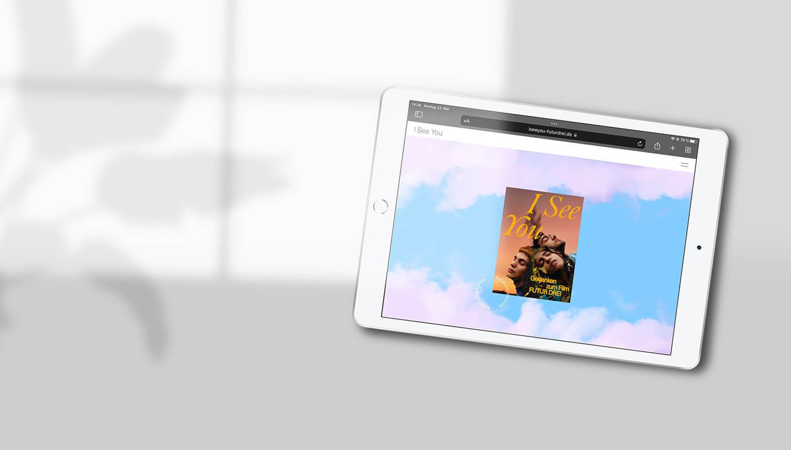 Bild einer Arbeitsprobe von i see you Website