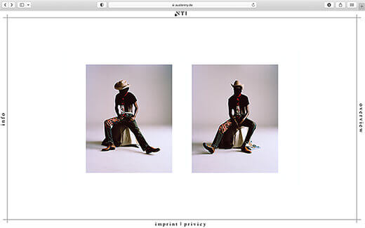 Bild einer Arbeitsprobe von NTI Website